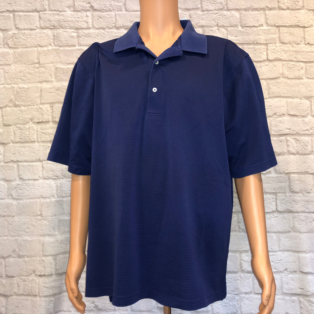 Fairway & Greene Pureformance Navy Blue Golf Polo (XL)