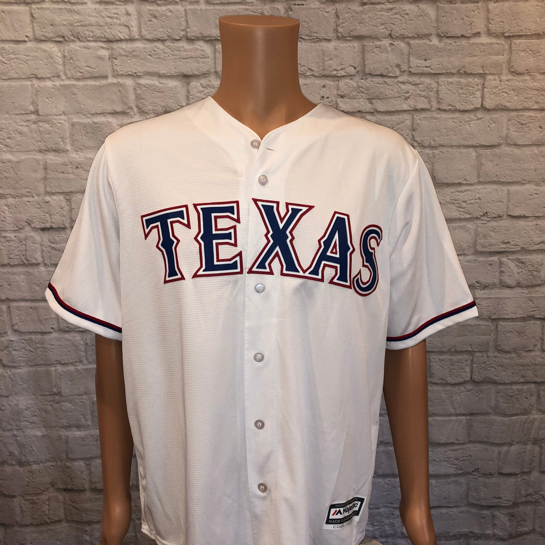 Abbott Texas Rangers Jersey - Autographed (L)