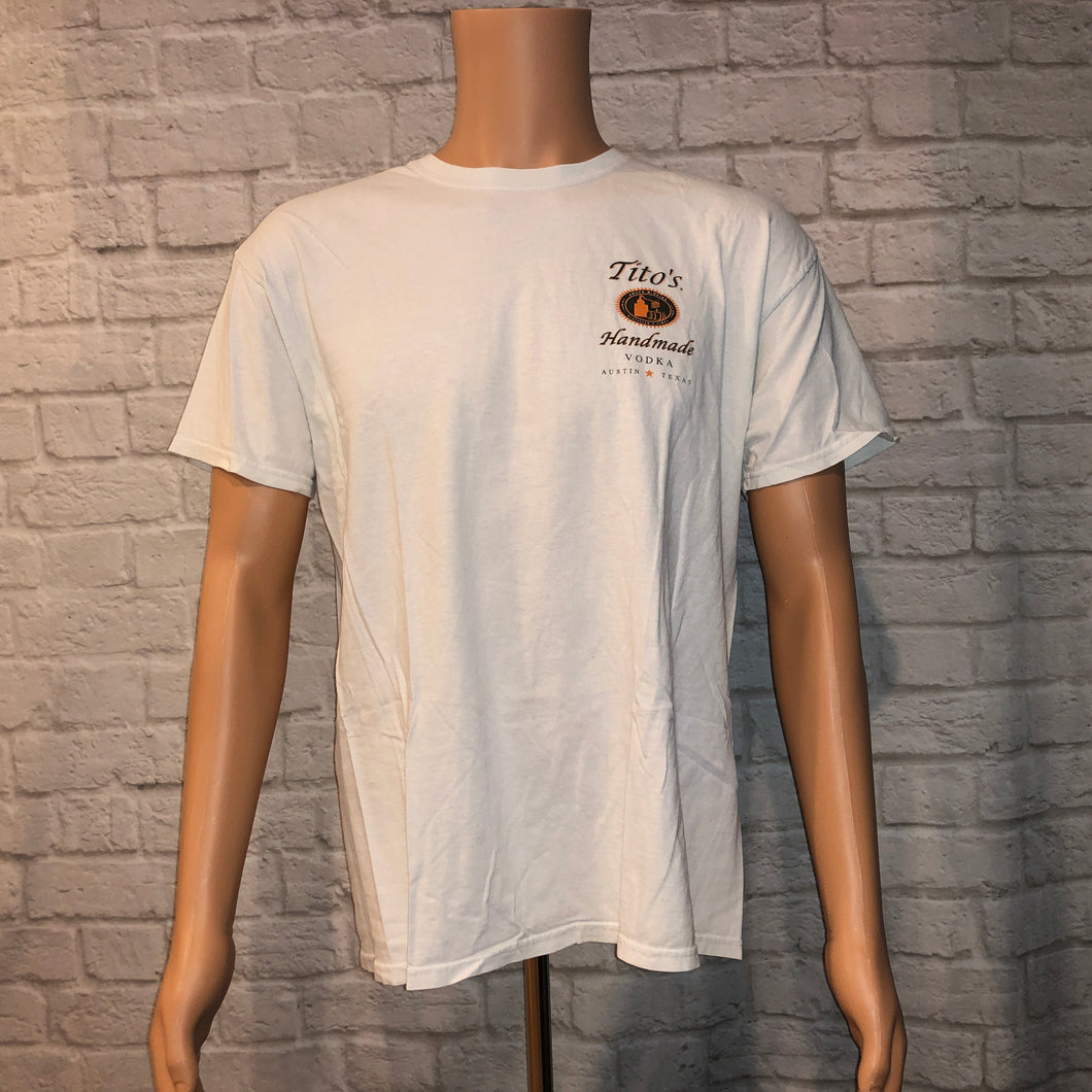 Vintage Inspired Titos Vodka Tee (L)