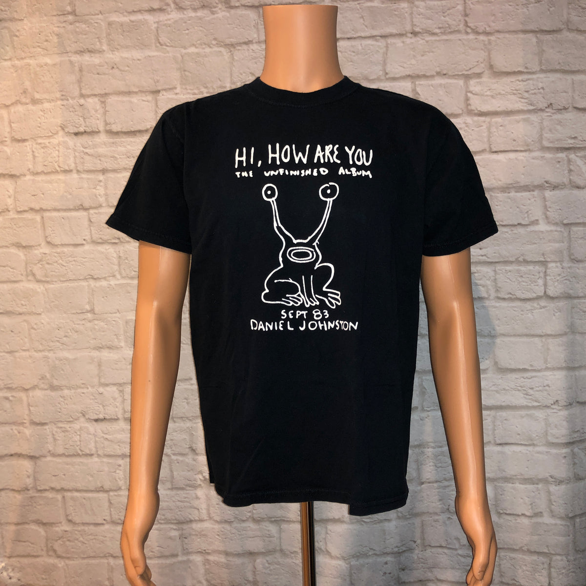 Daniel Johnston Sept 83 (M) – Forgotten Cotton - The Chari-tee Store